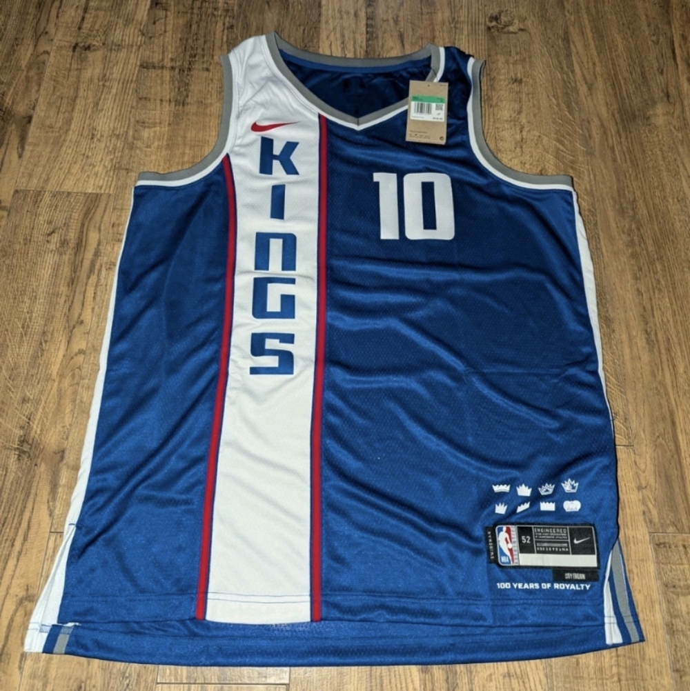 Nike Sacramento Kings Domantas Sabonis City Edition Jersey Size XL DX8518-401